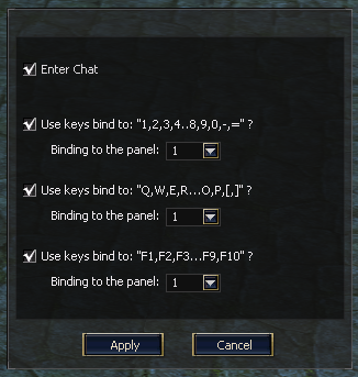 Key Binds